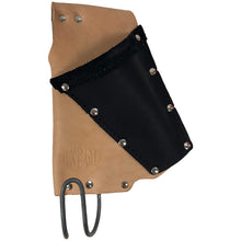 Load image into Gallery viewer, SLP 103 Harvestwear leather secateur and lopper pouch – heavy-duty leather holster for pruning tools.